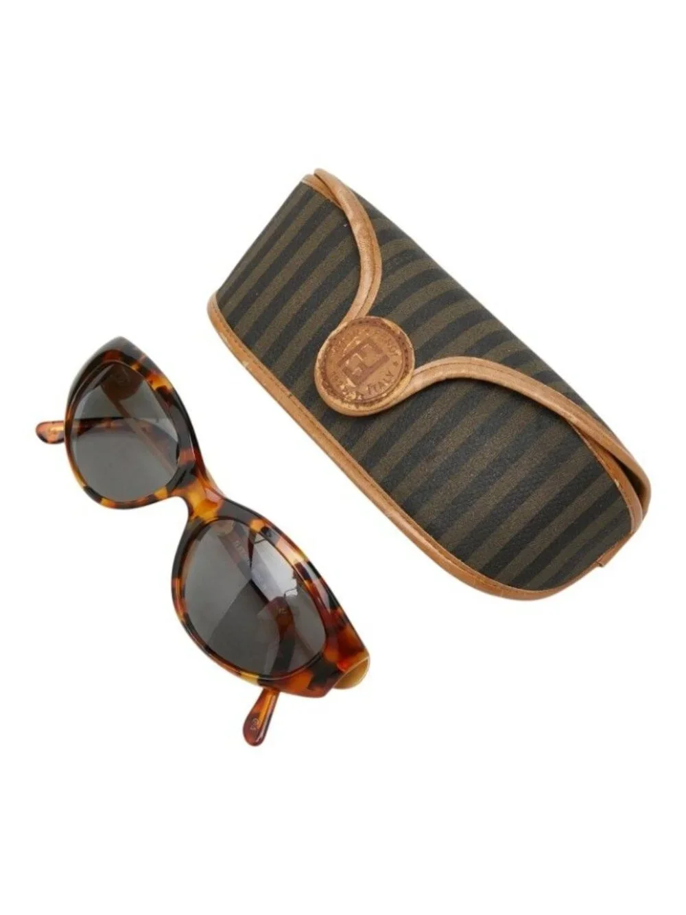 Fendi Sunglasses Eyewear Prescription Brown Acetate
